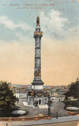 Br34681 Bruxelles Colonne du Congres 1859 Belgien