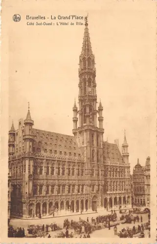 Br34913 Bruxelles L Hotel de Ville Belgien