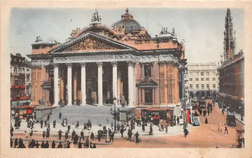 Br34926 Bruxelles La Bourse Belgien