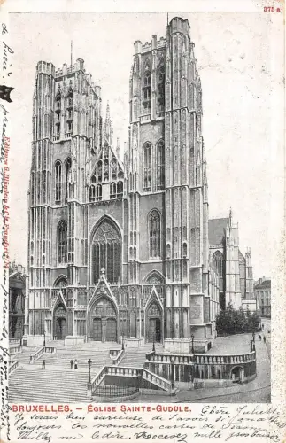 Br34866 Bruxelles Eglise St. Gudule Belgien