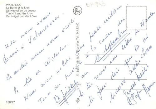 BF943 Waterloo Belgien