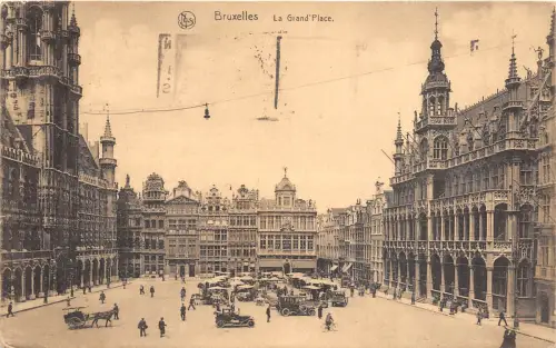 Br34649 Bruxelles La Grand Place Belgien