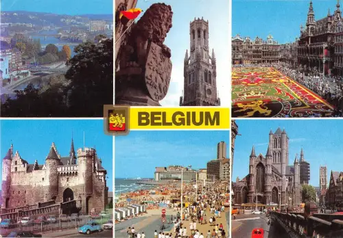 BG35455 Grüße aus Belgien
