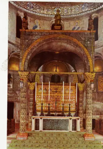 BF15000 interno della basilica di s marco venezia italy front/back image