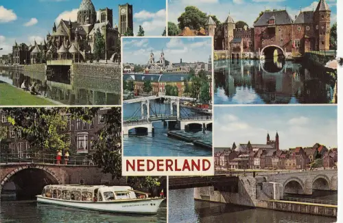 BF24148 Niederlande Schiff mehrere Ansichten Vorder-/Rückseitenbild