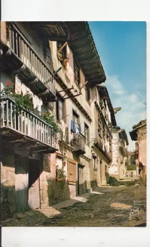 BF20866 fontarabie espagne une vieille rue france front/back image