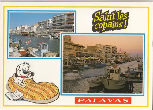BF20199 Schiff Palavas Les Flots Herault France Vorder-/Rückbild
