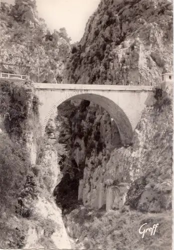 BF13723 le pont saint luizi menton france front/back image