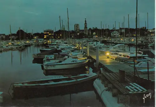 BF20081 arcachon gironde le port de plaisance france front/back image