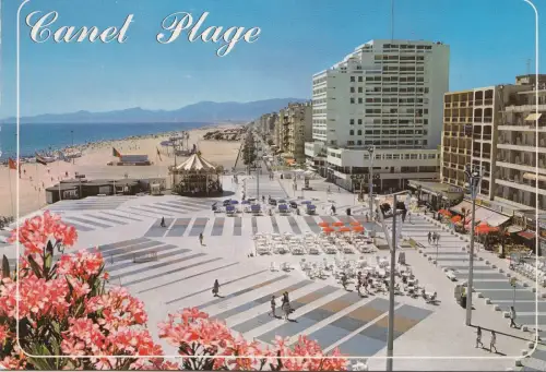 BF19913 canet st nazaire en roussillon 66 la plce de la france front/back image