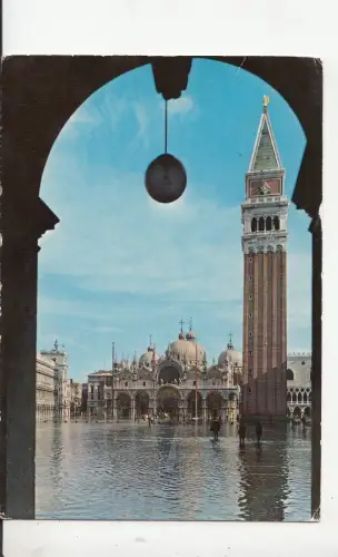 BF23574 venezia piazza s marco con acquia alta italy front/back image
