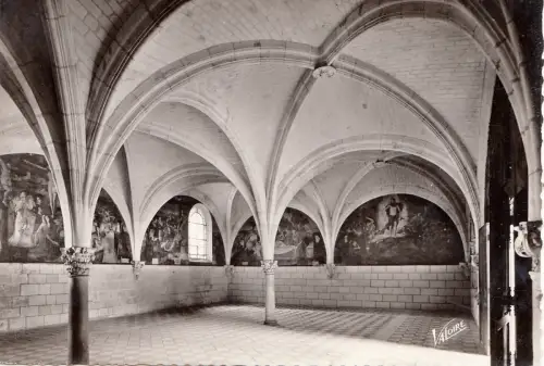 BF15879 l eglise abbatiale abbaye de fontevrault m et l france front/back image