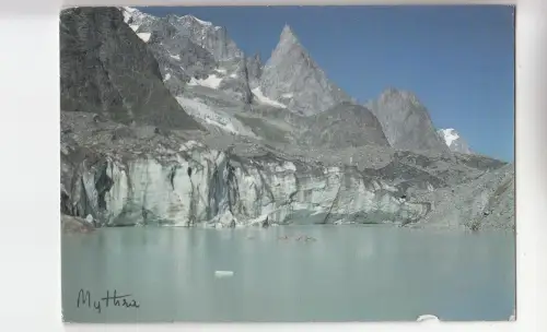 BF21959 lac du miage petit lac glaciaire france front/back image