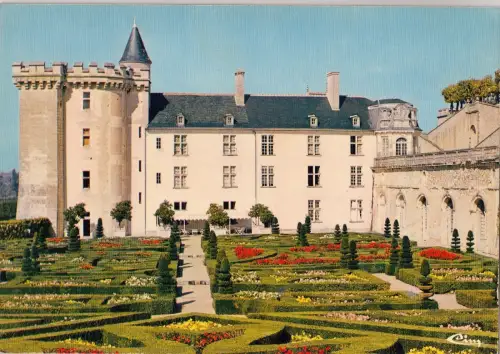 BF15551 villandry le chateau et ses jardins france front/back image