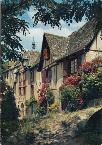 BF19589 conques la mairie dansson cadre de vieilles france front/back image