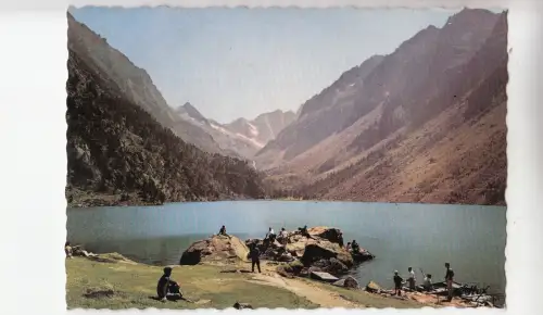 BF19696 le lac de gaube et le vignemale france front/back image