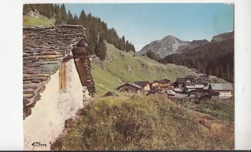 BF31019 village en montagne france front/back image