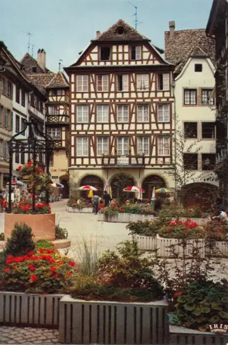 BF24273 strasbourg la place du marche france front/back image