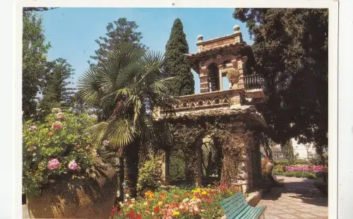 BF23123 taormina giardino pubblico italy front/back image