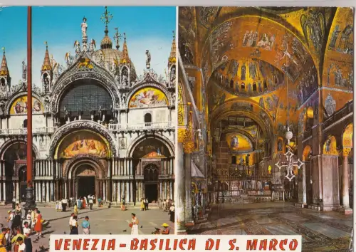 BF23371 venezia basilica di s marco italy front/back image