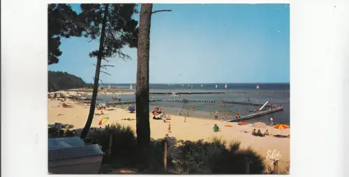 BF28654 biscarrosse landes la plage de port maguide france front/back image