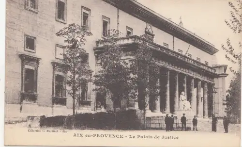 BF14231 aix en provence le palais de justice france front/back image