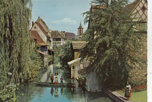 BF21788 Elsass Colmar h r la Petite Venise Frankreich Vorder-/Rückbild