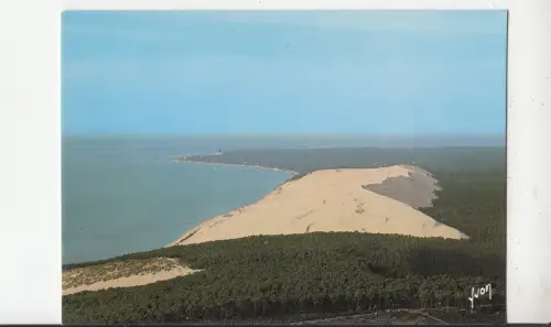 BF31663 arcachon le pilat gironde la dune du pilat france front/back image