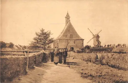 BR93233 musee bruxelles courtens le retour de l office painting postkarte belgien