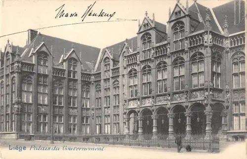BR92745 liege palais du courernement belgien