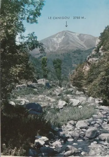 BF21534 amelie les bains le canigou la perle des pyrene france front/back image