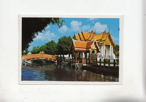 BF27945 Bangkok Thailand Wat Benchamabophir Marmor Tempel Vorder-/Rückseite Bild