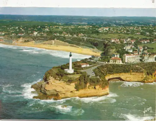 BF28472 biarritz p a le phare Leuchtturm Frankreich Vorder-/Rückbild