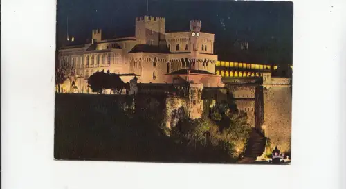 BF25414 monaco le palais du prince illumine france front/back image