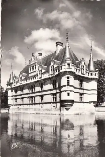 BF15497 le chateau azay le rideau i et l france front/back image