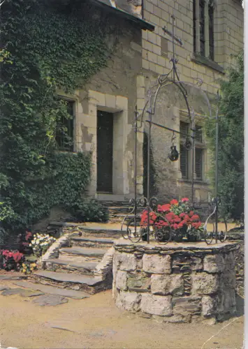 BF15737 sanctuaire n d de behuard en anjou puits cote de france front/back image