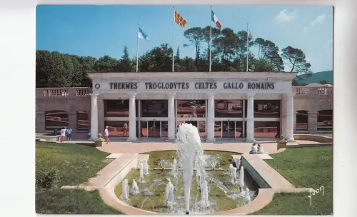 BF22163 les thermes celto gallo greeux les bains france front/back image