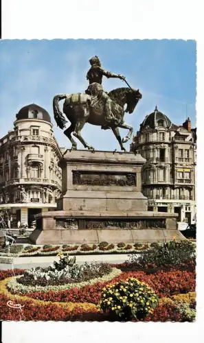 BF16447 orleans loiret place du martroi france front/back image