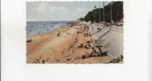 BF31093 env d arcachon le moulleau la plage france front/back image