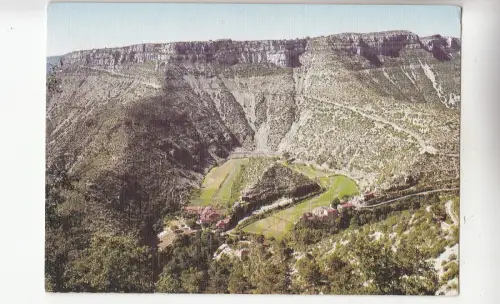 BF21629 le cirque de navacelles vu du cote gard france front/back image