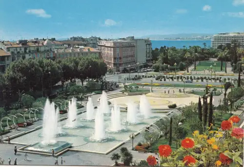 BF13197 schönes les jardins de l esplanade du paillon france Vorder-/Rückbild