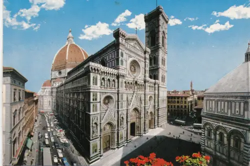 BF23372 firenze duomo e battistero italy front/back image