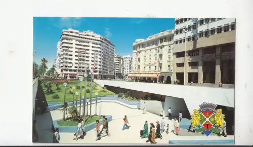 BF18841 Platz Mohamed V Casablanca Marokko Vorder-/Rückseitenbild