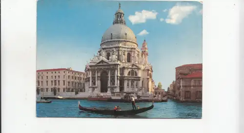 BF23145 venezia chiesa della salutte italy front/back image