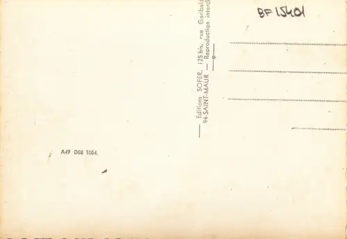 BF15401 Querformat Frankreich Vorder-/Rückbild