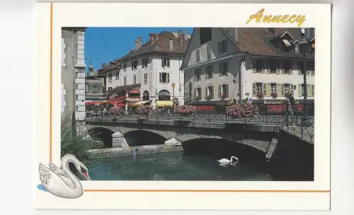 BF25416 annecy la vieille ville h s france front/back image