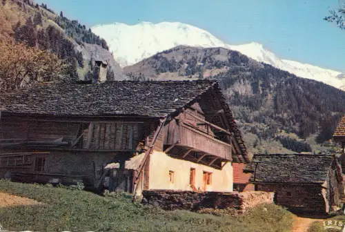 BF13923 vieux grenier au pays du mont blanc france front/back image