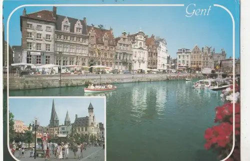 BF29043 gent gand grasiei en vrijdagsmarkt belgien front/back image