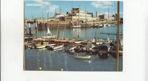 BF26116 oostende yachthaven en loodswezen belgien front/back image