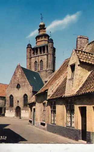 BF14964 bruges eglise de jerusalem belgien front/back image